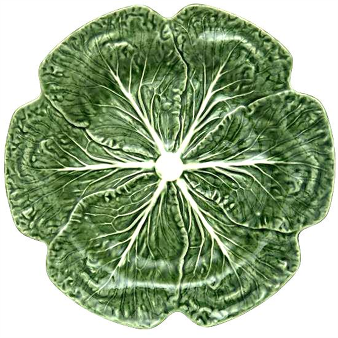 Bordallo Pinheiro Natural Cabbage Dinner Plate